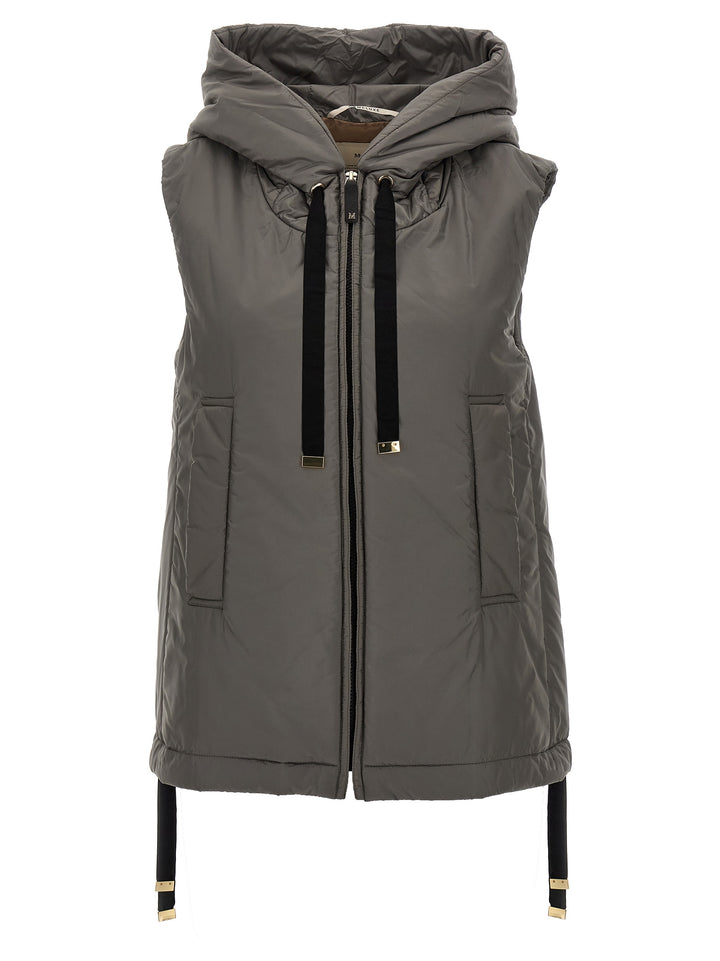 Max Mara The Cube Greengo Gilet - Gray | 8b10c9aba09ddad16681a3e2977e1fc18036a91b