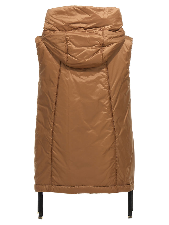 Max Mara The Cube Greengo Gilet - Brown | 29ec88f1dea5e561d966610e84f5da818eb8b643