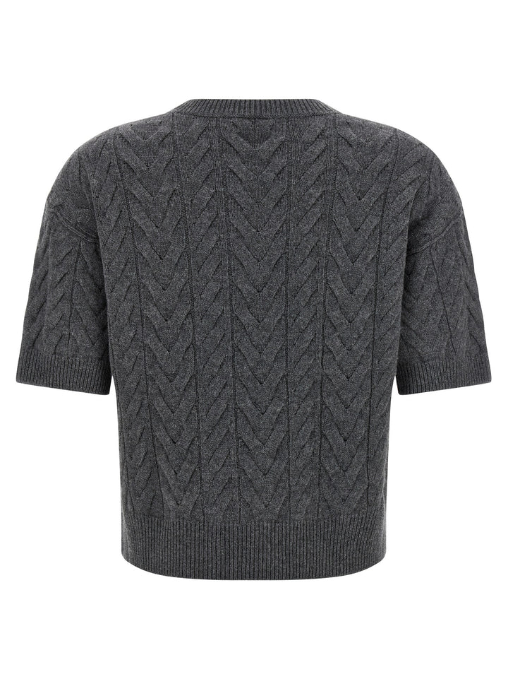 S Max Mara Dominus Sweaters and Cardigans - Gray | 00d61fc4e0078c1ac0b59fe39cdb67397dd91b72