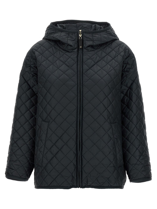 Leo Puffer Jackets Black