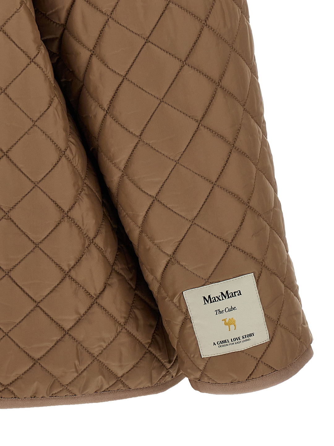 Max Mara The Cube Leo Puffer Jackets - Beige | 99c33263737e8b086964a47617850e9350bf7007