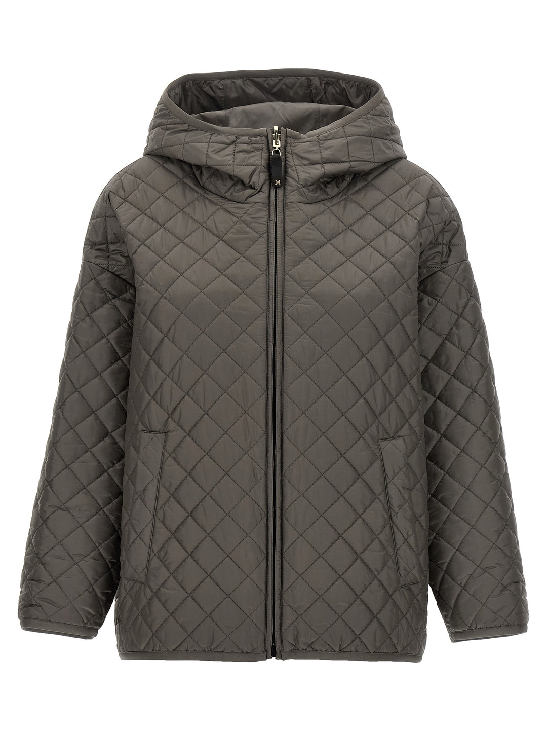 Max Mara The Cube Leo Puffer Jackets - Gray | ef5f82ebc72c122e4225a5fbd628a9d02d0b6005