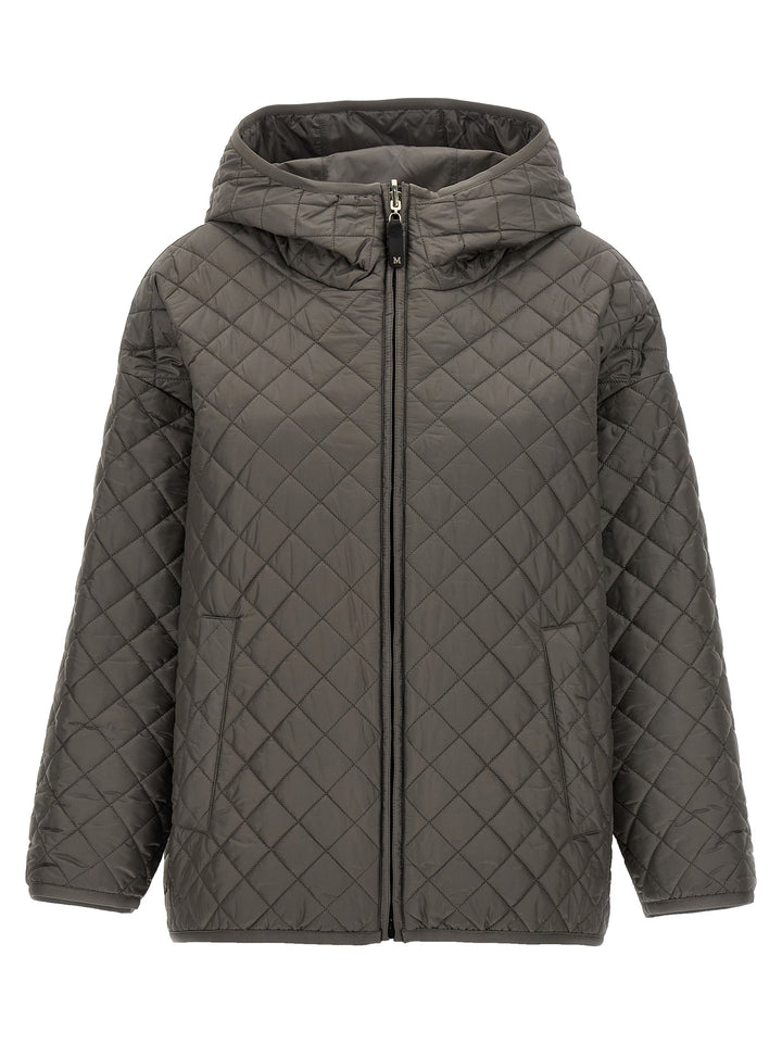 Max Mara The Cube Leo Puffer Jackets - Gray | ef5f82ebc72c122e4225a5fbd628a9d02d0b6005