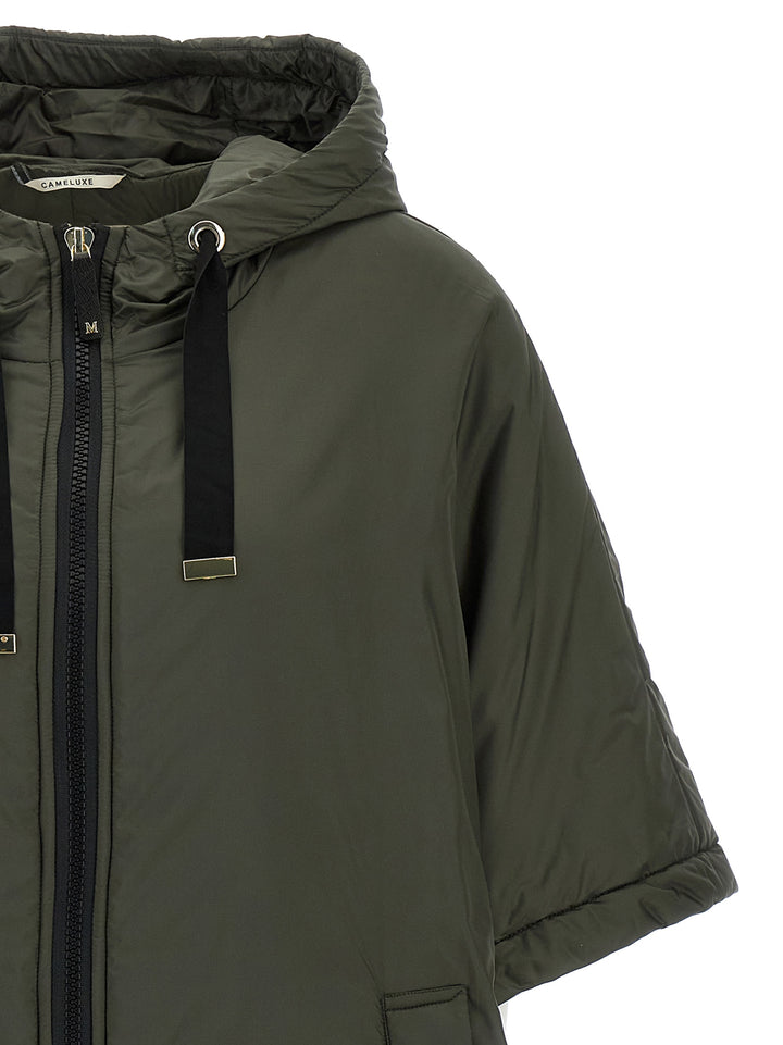 Max Mara The Cube Greenci Capes - Green | 185f0c08ed13646387daf666f3674937cd8a7ae6