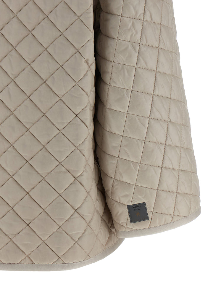 Max Mara The Cube Delfina Capes - Gray | cdd0732be5a08977fb6af25c49037fc25d2f66bc