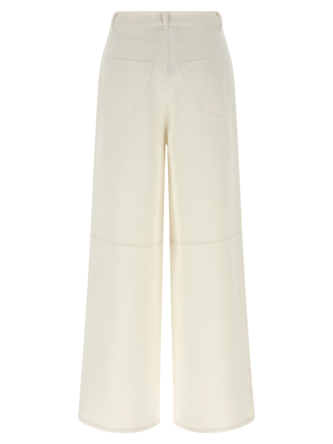 S Max Mara Merlot Pants - White | 5c610fad29ac0384c796a3ccbbec6c4f95d4838a