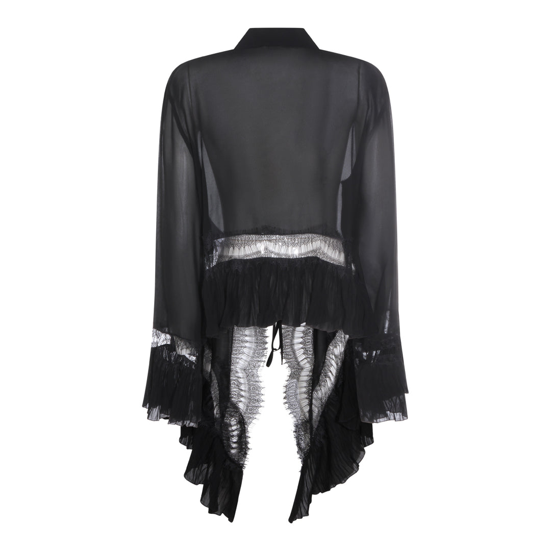 Blumarine Shirts - BLACK | d6467dfba5d3df27f2be539af9ce131aa6990679