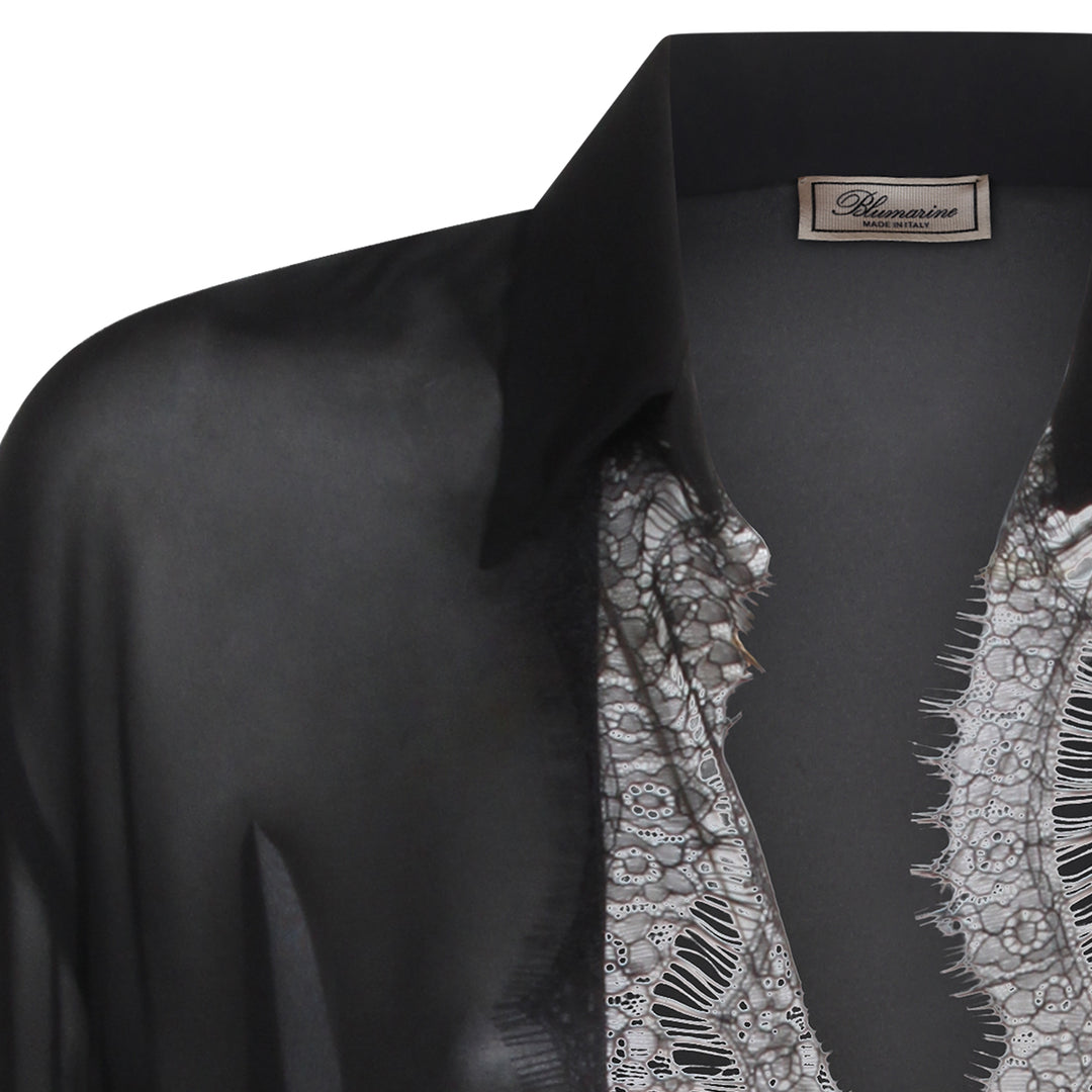 Blumarine Shirts - BLACK | 4f6451214a5e7698a52d8e09659b69c2fc1e6562