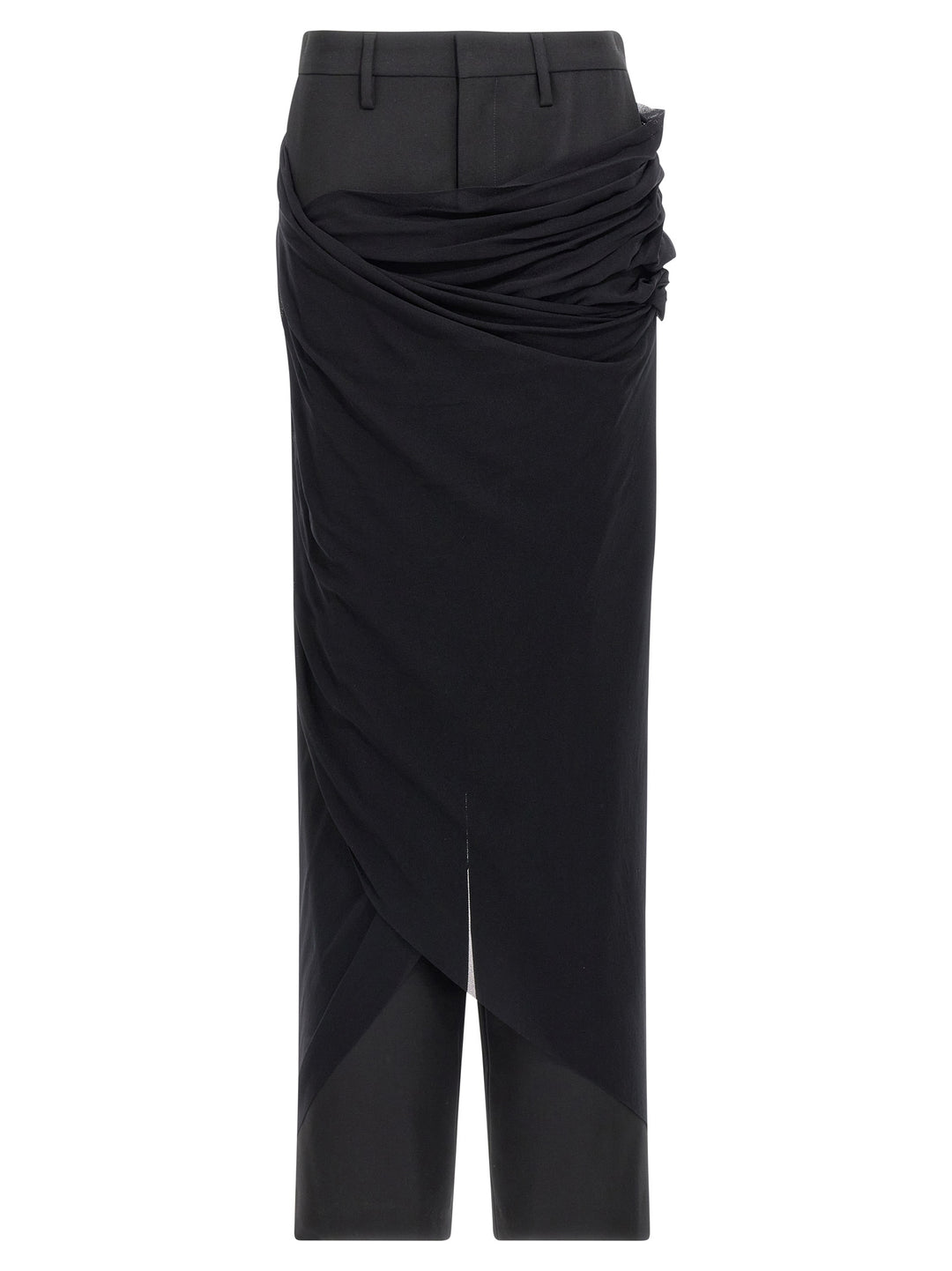 Jean Paul Gaultier Wool Pants - Black | 4e244e7a7bb5ff39ce29c6bb37da832362f7cae4