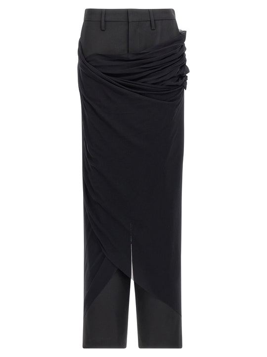 Wool Pants Black