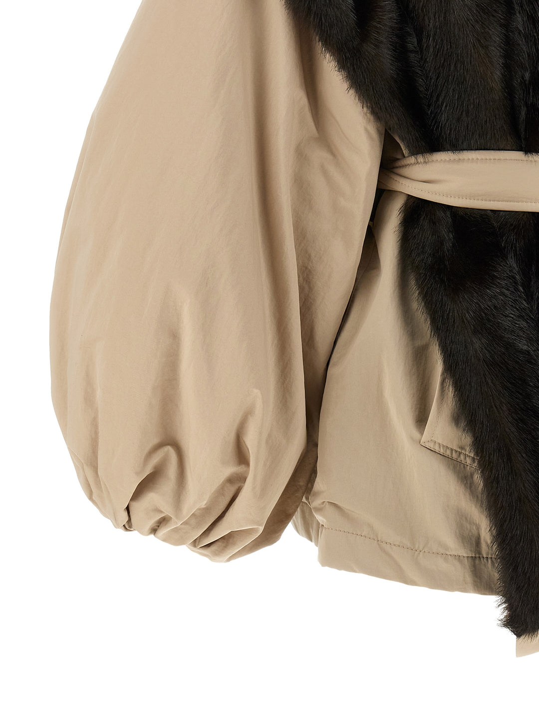 Magda Butrym 09 Puffer Jackets - Beige | 377ced808b67f497c4ae6fe27888e87b00f9223a