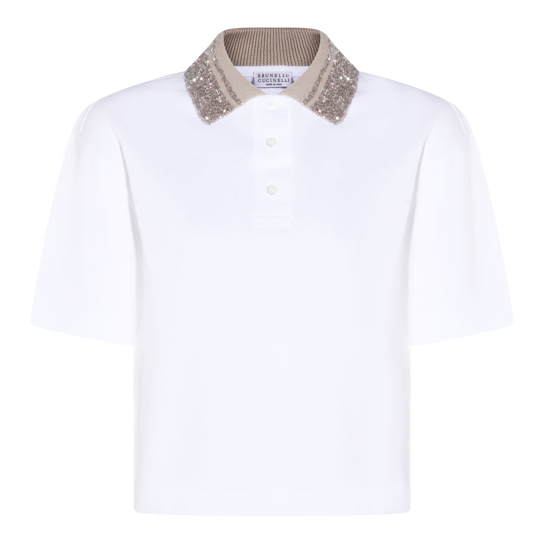 Brunello Cucinelli T-shirts and Polos - BIANCO | 59ed5411fbf4b2414e553fc23e97c6070058eae1