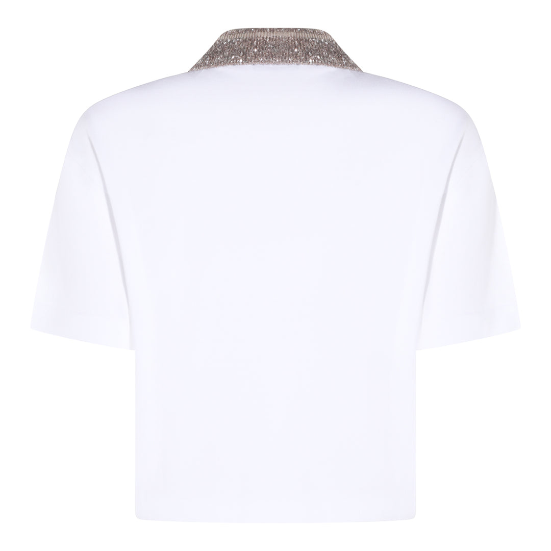 Brunello Cucinelli T-shirts and Polos - BIANCO | 62ca7fe0f7d875c8eee7292ce146ee9c2ceb9d64