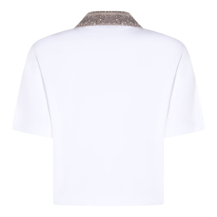Brunello Cucinelli T-shirts and Polos - BIANCO | 62ca7fe0f7d875c8eee7292ce146ee9c2ceb9d64