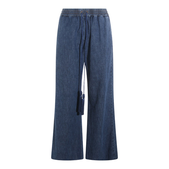 Trousers Medium Blue