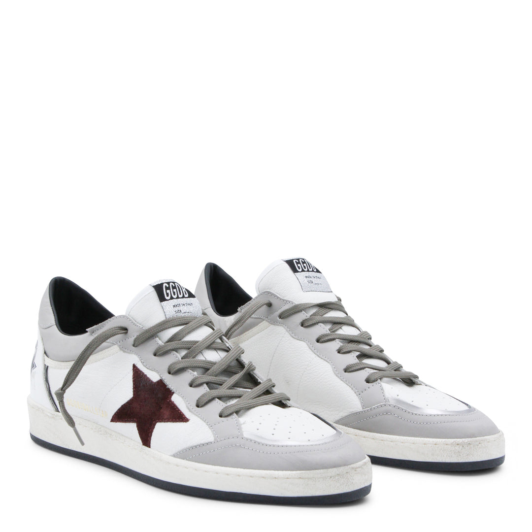 Golden Goose Sneakers - WHITE/DOVE/BORDEAUX | 27c6e6b32e56d254b13ad33322b34a613ea1b4e7
