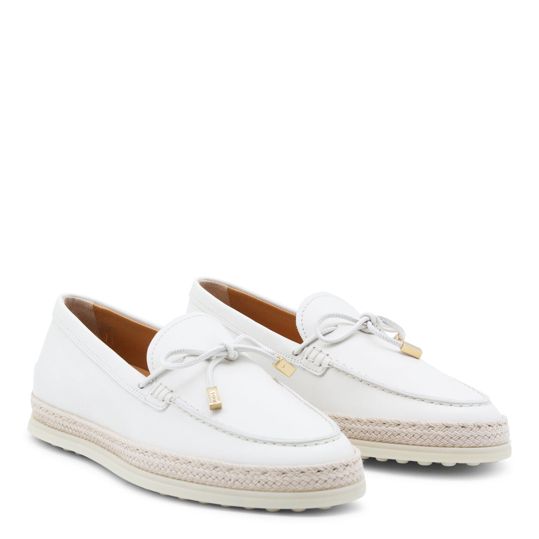 Tod'S Flat shoes - BIANCO CALCE | d47d3dfdad189947960c6bd27b03b2ba567b6641