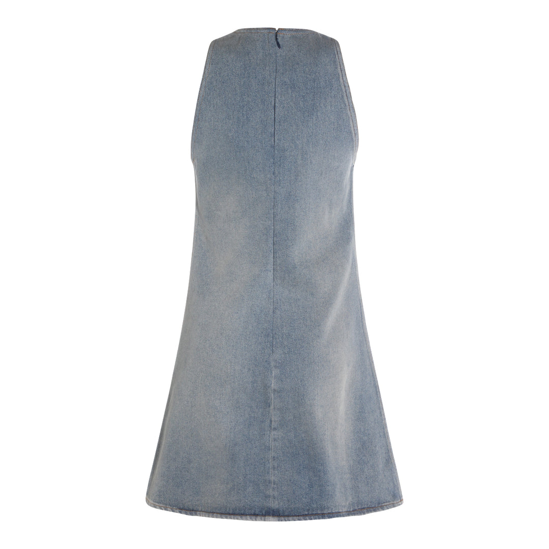 Courreges Dresses - DENIM BLUE | c8d2c9a7a2e22b9e6cca076a4ac9cc6b179b8488