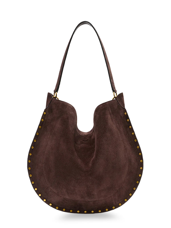 Oskan Hobo Suede Shoulder Bag