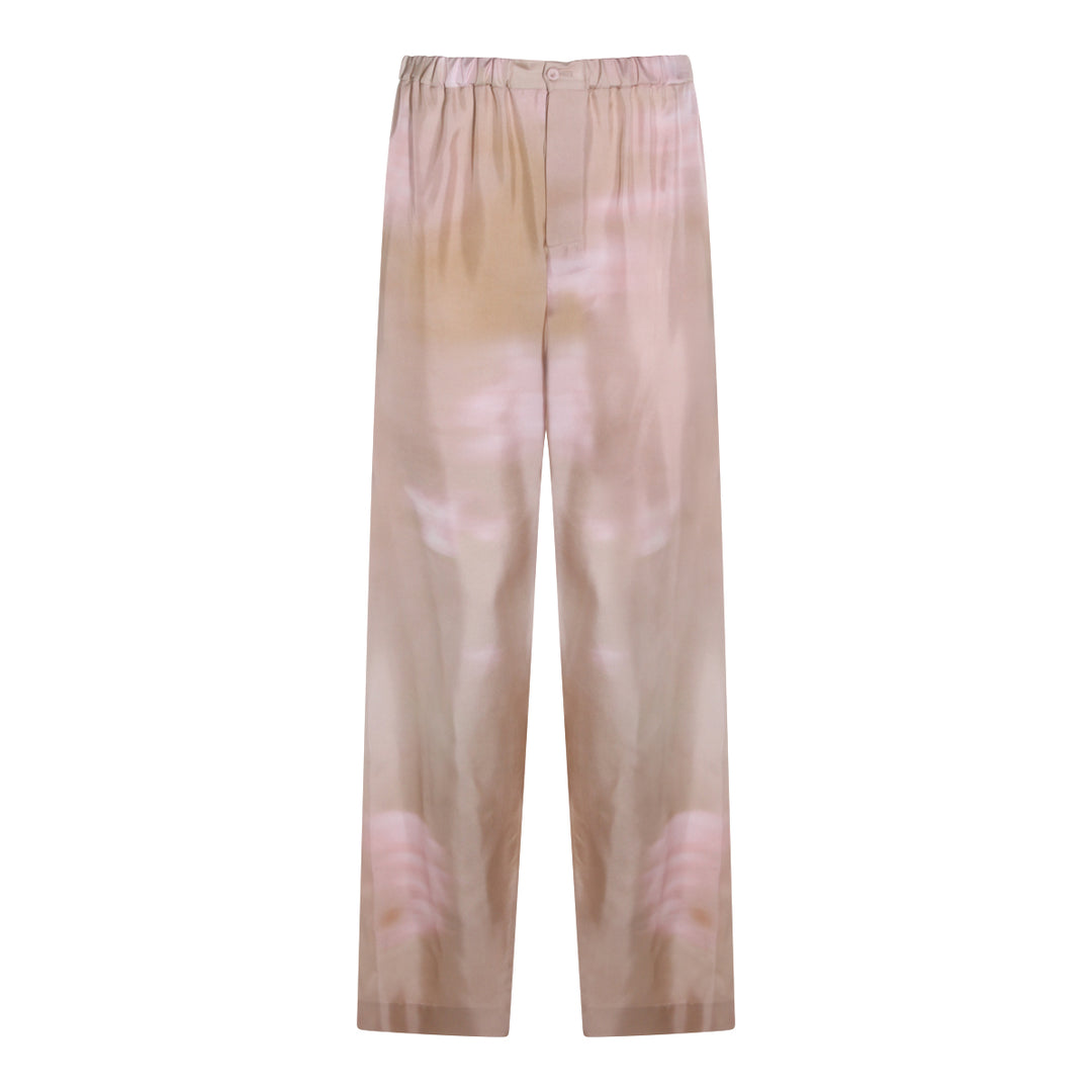 Fabiana Filippi Trousers - BEIGE/ROSA | b29daa61388f9cc2553943a87dfedf17a8c60f32