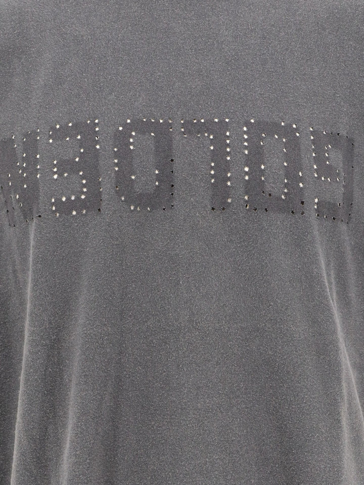 Golden Goose T-shirts and Polos - ANTHRACITE | 2e9178f6f20822117ce9632c53d7b73c79f3cdfe