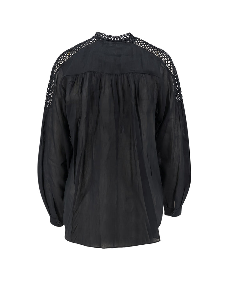Marant Etoile Shirts - BLACK | e22df4919b07988846dcfd4863186fc2c402b69b