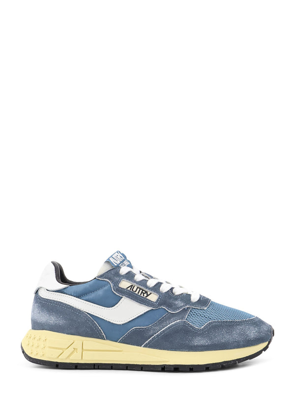 Reelwind Low Mesh And Suede Sneakers