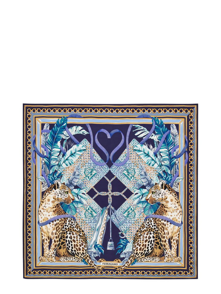Ferragamo Scarfs - BLUE | e97627409418c103fe513df5c2c135902c5992c1