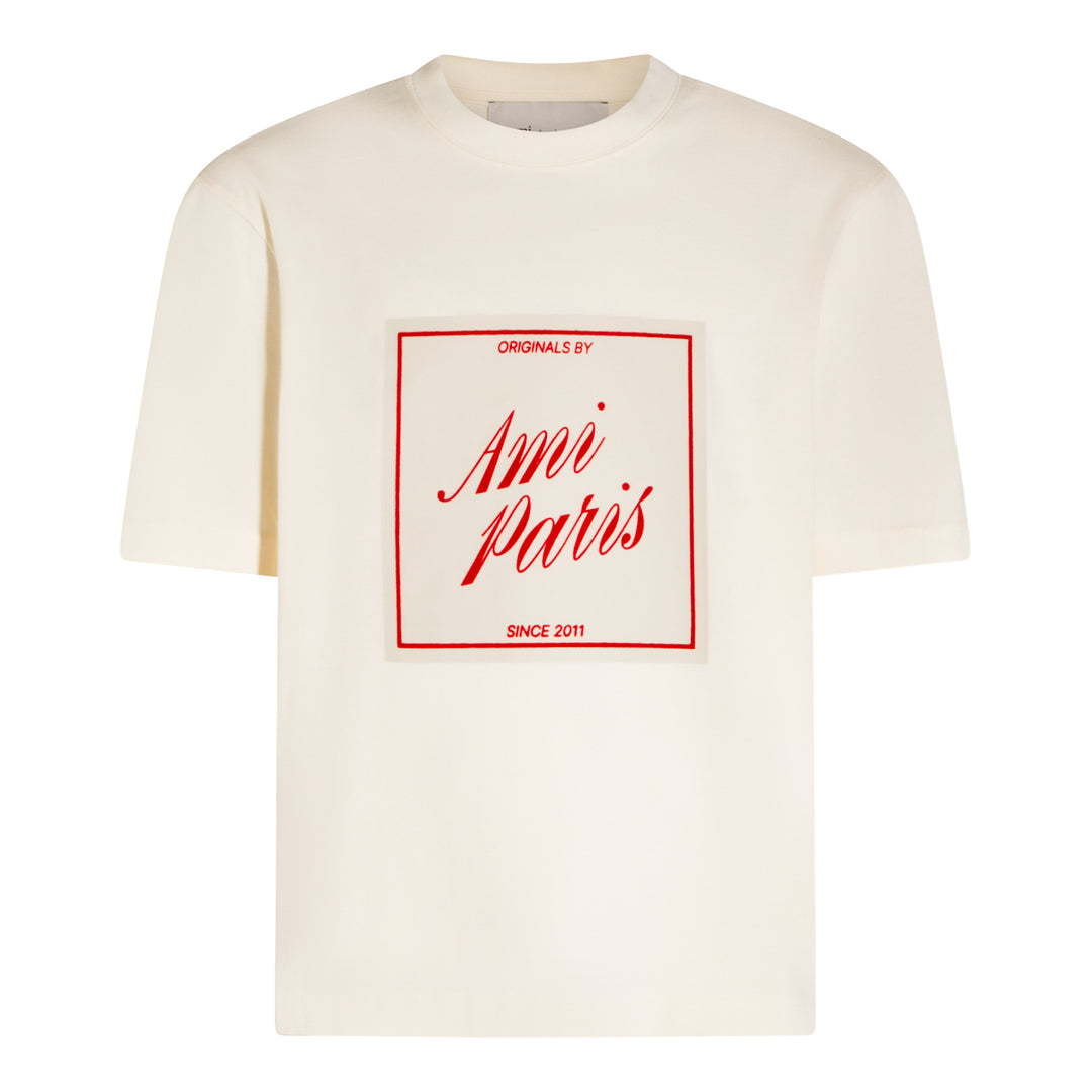 Ami Paris T-shirts and Polos - Light and natural | 5e29a5b3295382265e44bdfd45c1b863c50b8aae