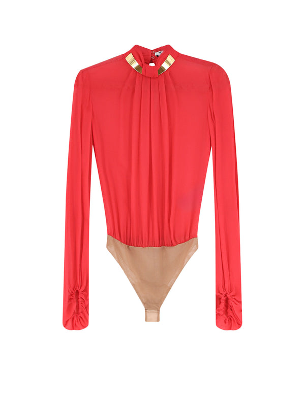 Viscose Shirt With Body Detail