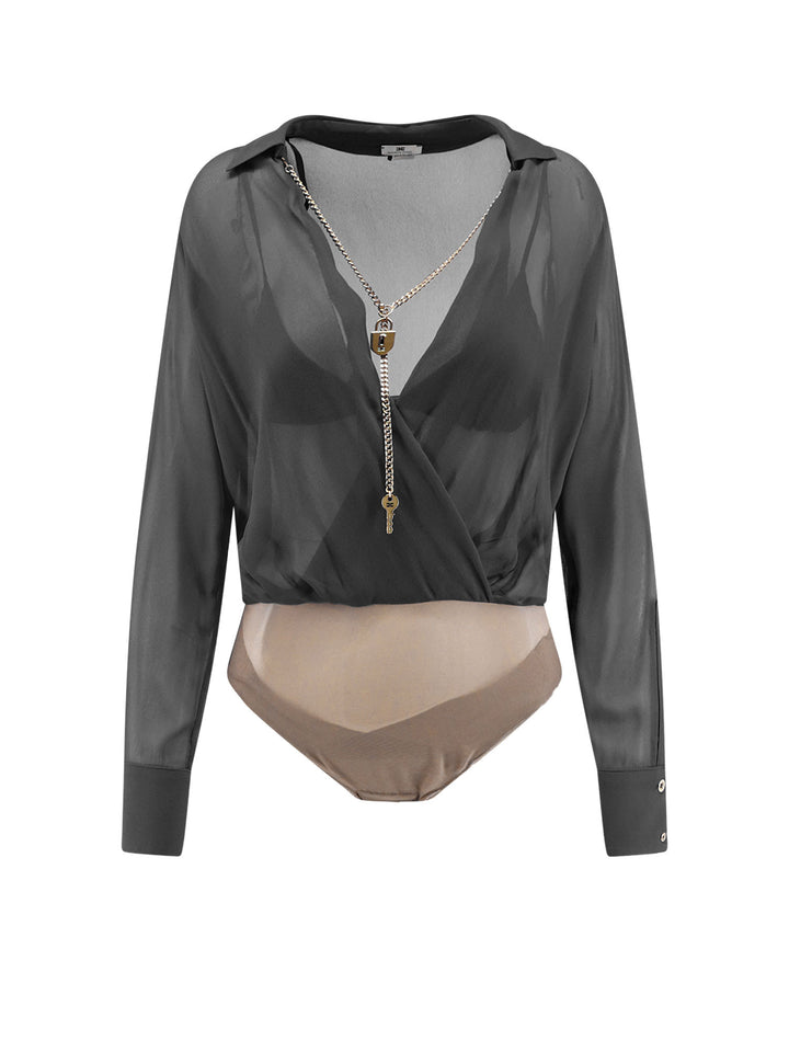 Elisabetta Franchi Shirts - Dark | d4204136391b948682a575f62e9fad8aca6adf26
