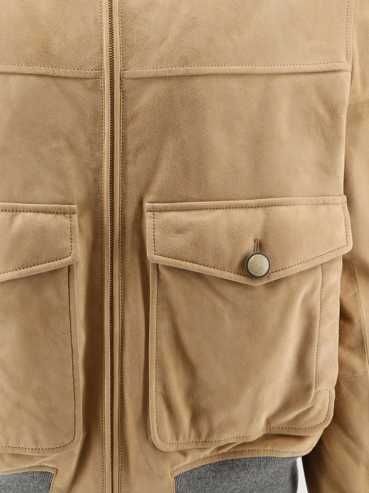 Brunello Cucinelli Jackets - SAND | 32bf4a69b50accb388fa2c7c021ff174016d2fe6