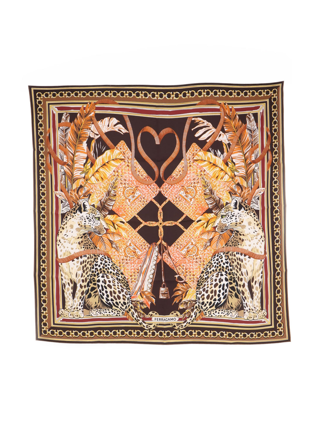 Ferragamo Scarfs - Dark | 0a349a506511063291d9709f7689ac8f74fc5b8e
