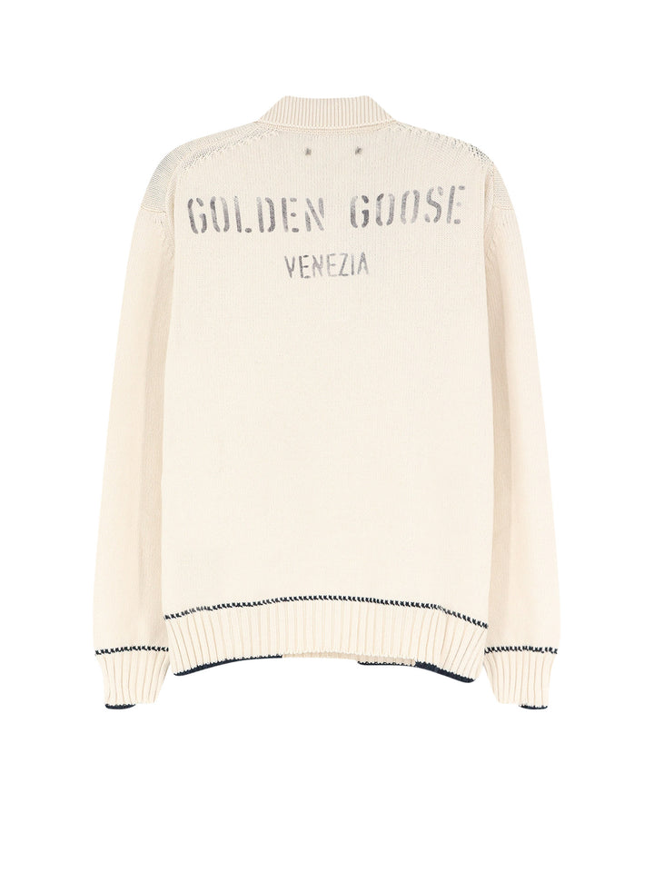 Golden Goose Sweaters - HERITAGE WHITE | f2dc3da779d7cba2b2dd1c360c6ef5d454f0469f