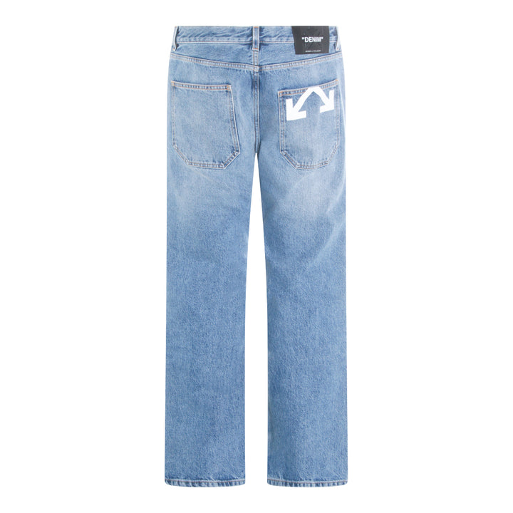 Off-White Jeans - MEDIUM BLUE | 08a17fb21546f06907d9c85e22af0d6ea8a52e44