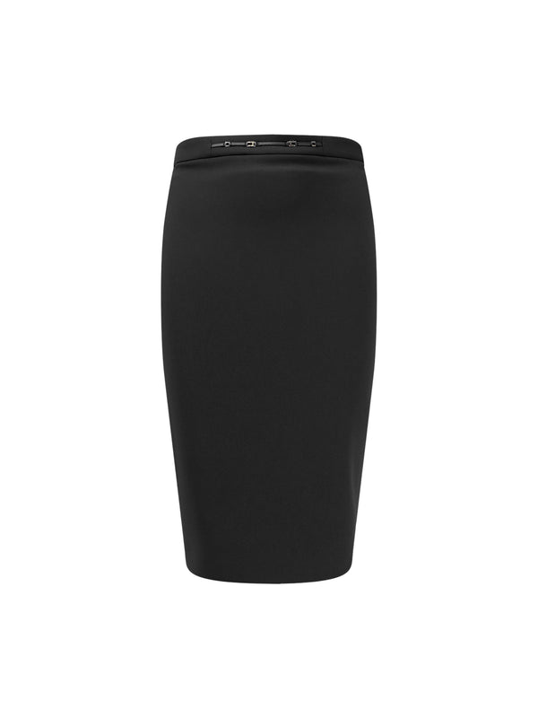 Essentials Skirt With Monogram Detail