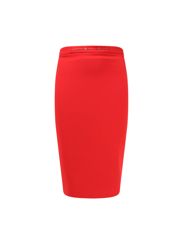 Essentials Skirt With Monogram Detail