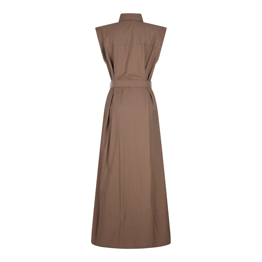 Brunello Cucinelli Dresses - Cuoio | 4f1d8fa7014b300ee0c8985e5c0e40b39b44946f