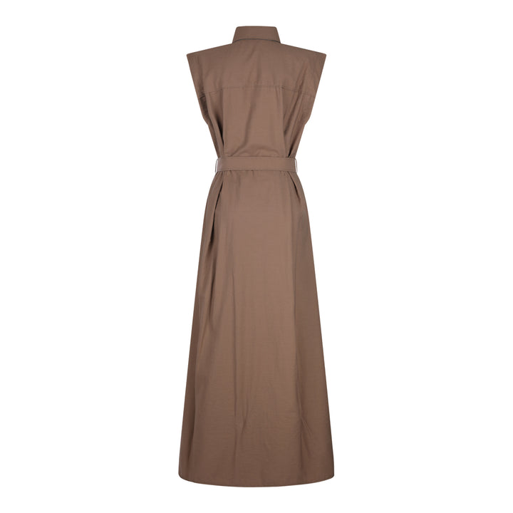 Brunello Cucinelli Dresses - Cuoio | 4f1d8fa7014b300ee0c8985e5c0e40b39b44946f