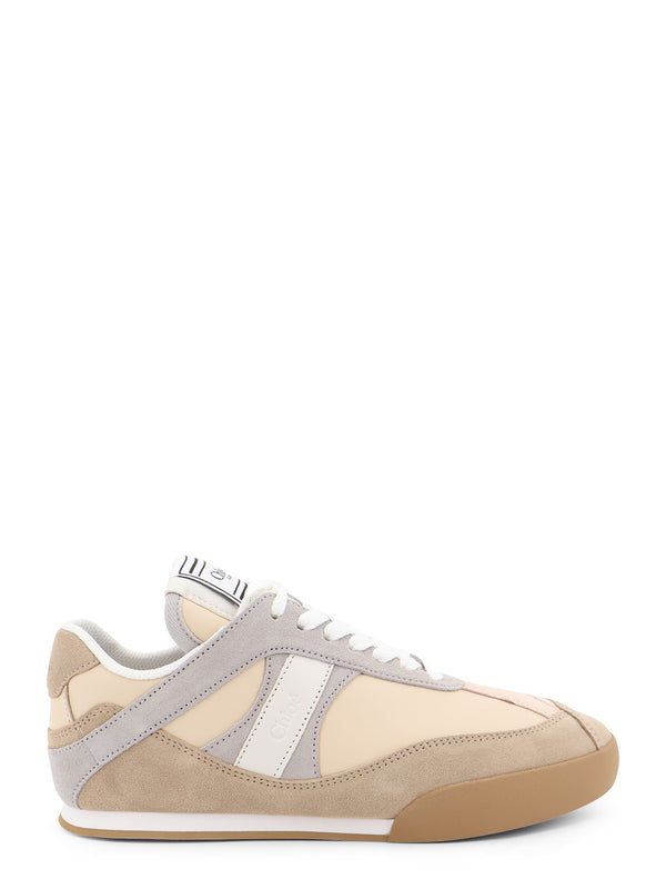 Kick Suede Sneakers With Contrasting Inserts