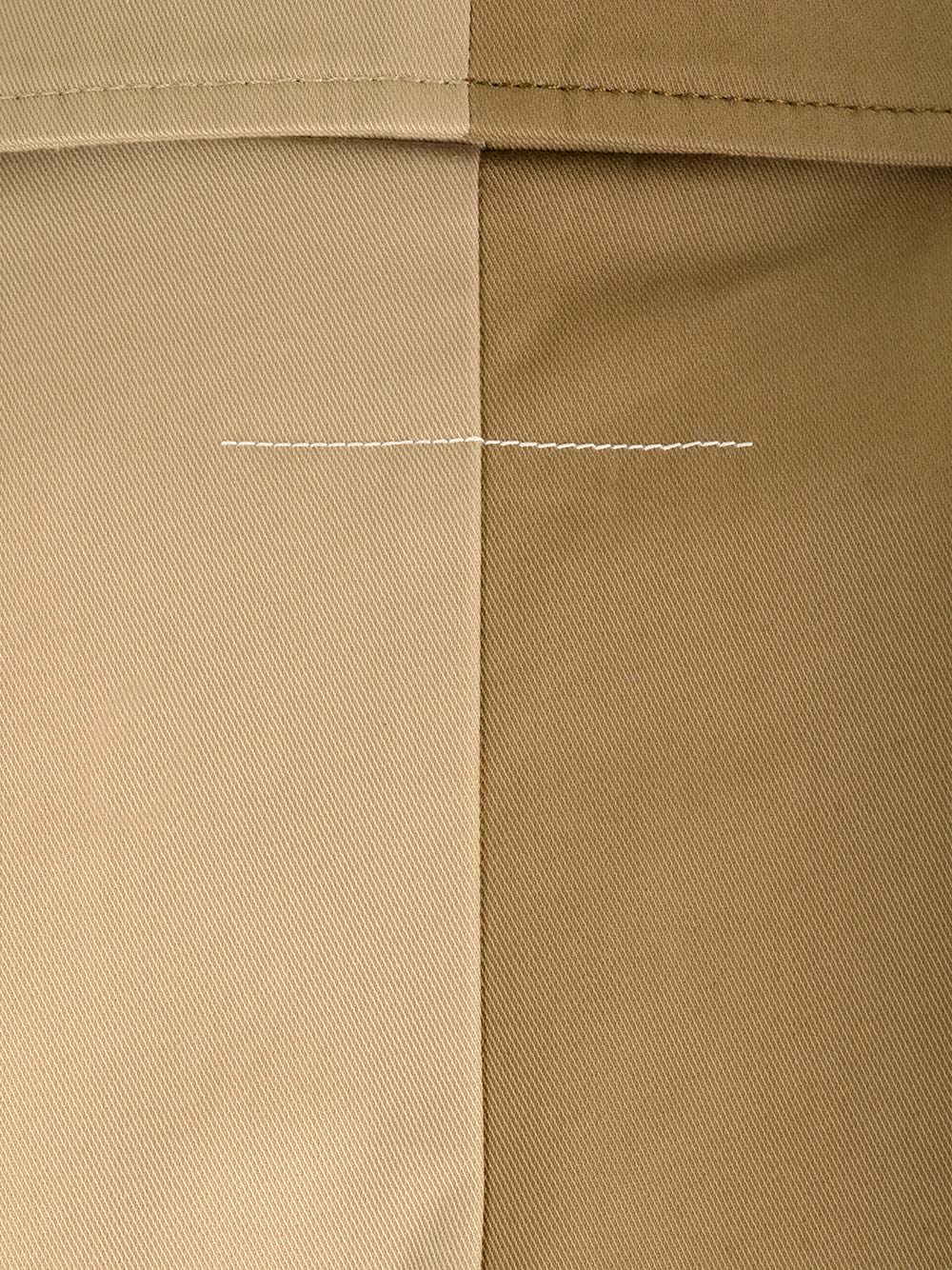 Cropped Trench Coat Jackets Beige