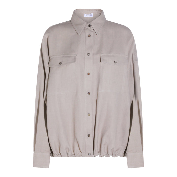 Brunello Cucinelli Jackets - SAND SHELL | fbab091f10807adfc8733fb2f47538e7fd4398ca