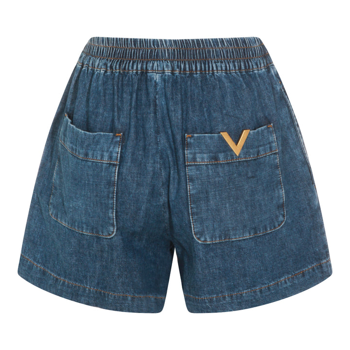 Valentino Shorts - MEDIUM BLUE | af8bc17bb02034d6eab2219f2d32c8da7b102623