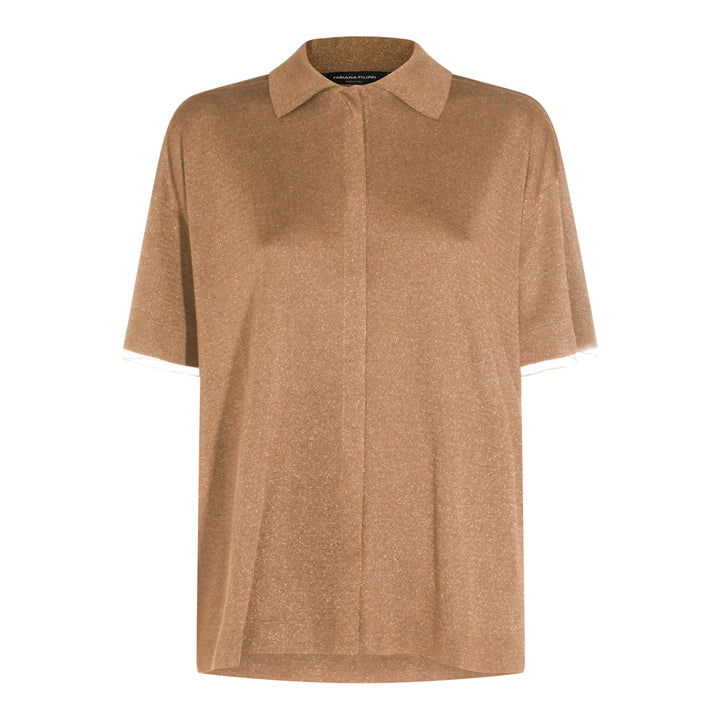 Fabiana Filippi T-shirts and Polos - Brown | bdd725bf56accb5bc3952705da21efcbd316bc02