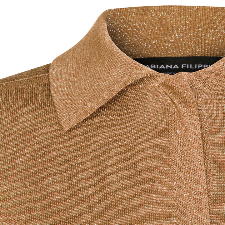 Fabiana Filippi T-shirts and Polos - Brown | 8947e8edaf23f565873722a2cef8ebacc5b86f46