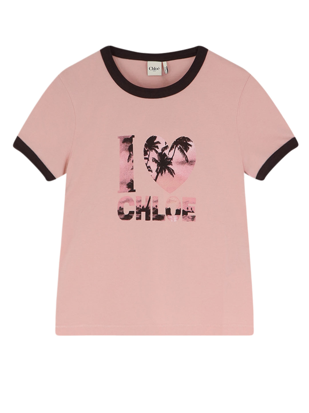 Chloè T-shirts and Polos - DESERT ROSE | d380bfccf1b4a5f824bfef194cc4a8d3e70baed7