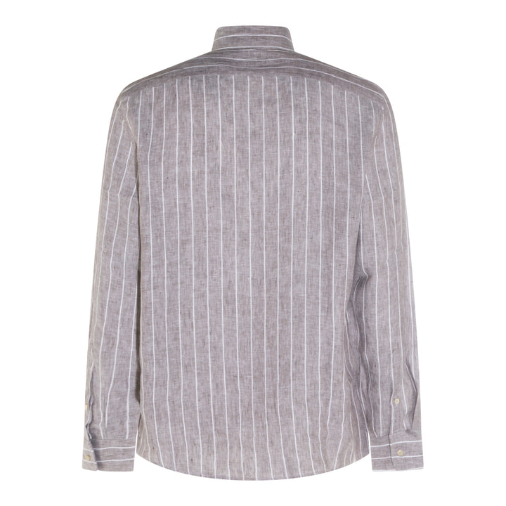 Brunello Cucinelli Shirts - Brown | 18236f51eb464832180edf6074d003ef9f1239bf