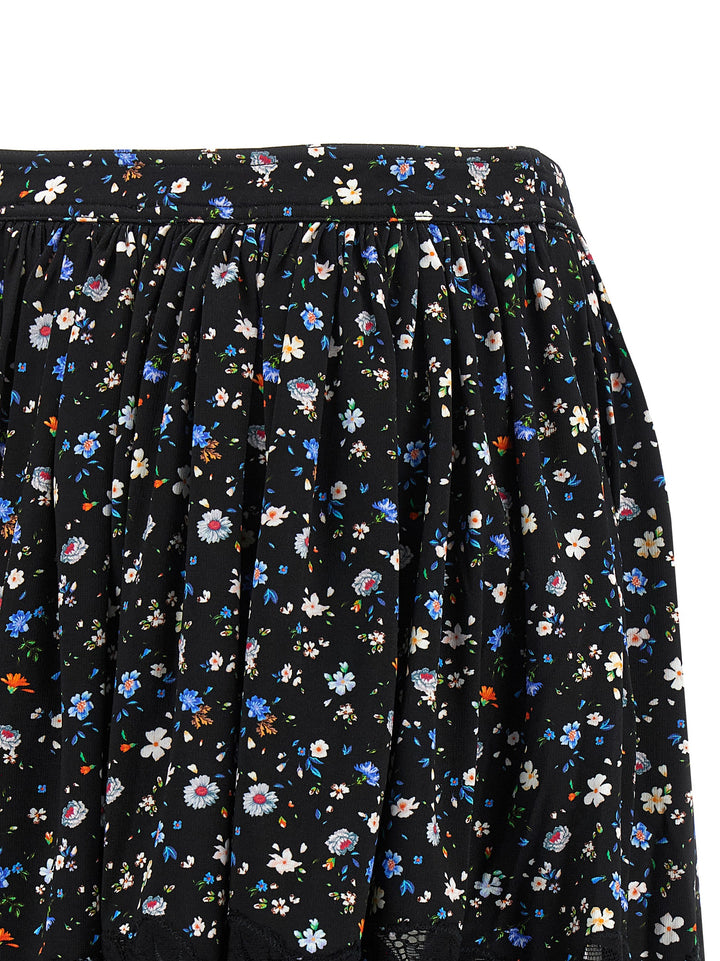 Paco Rabanne Floral Lace Skirt Skirts - Black | 2096f1d449d98a933ac809fcde41961677136718