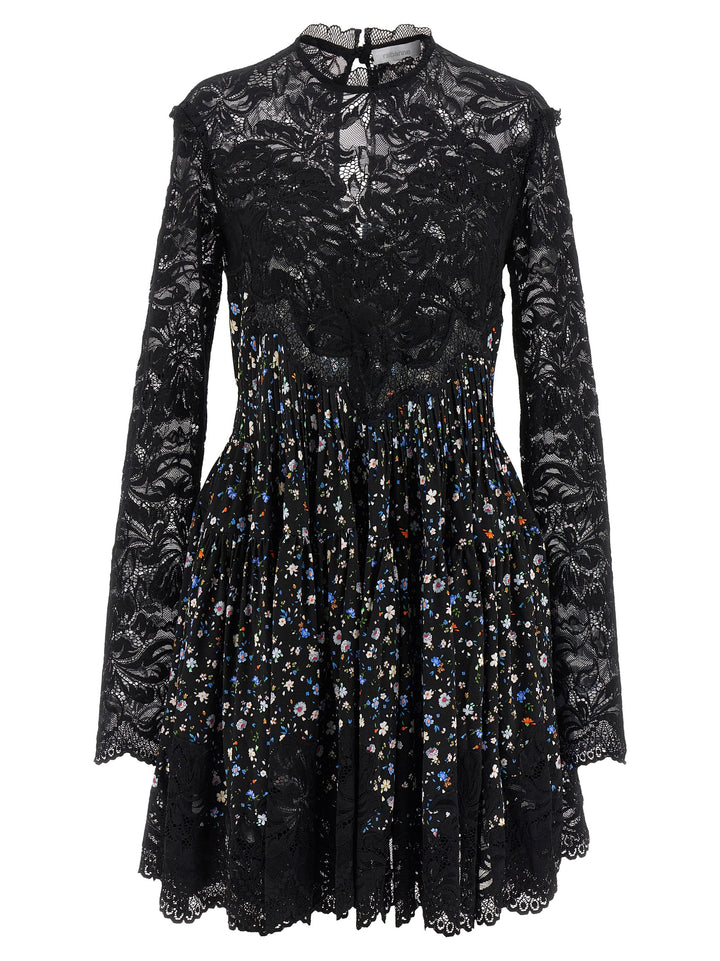 Paco Rabanne Floral Lace Dress Dresses - Black | 3b2d39aa5c527b9723b092b90aed5c5ddd0f43dc