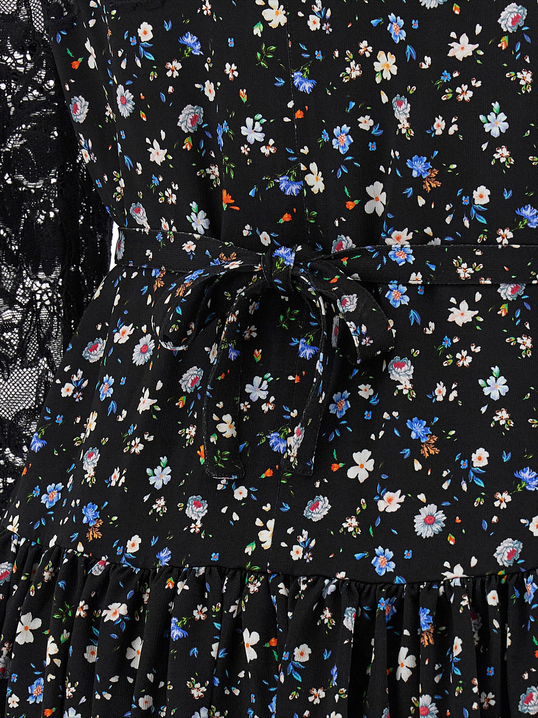 Paco Rabanne Floral Lace Dress Dresses - Black | 2e2964bf0155f45d899a39d4e7f616079d91ed52